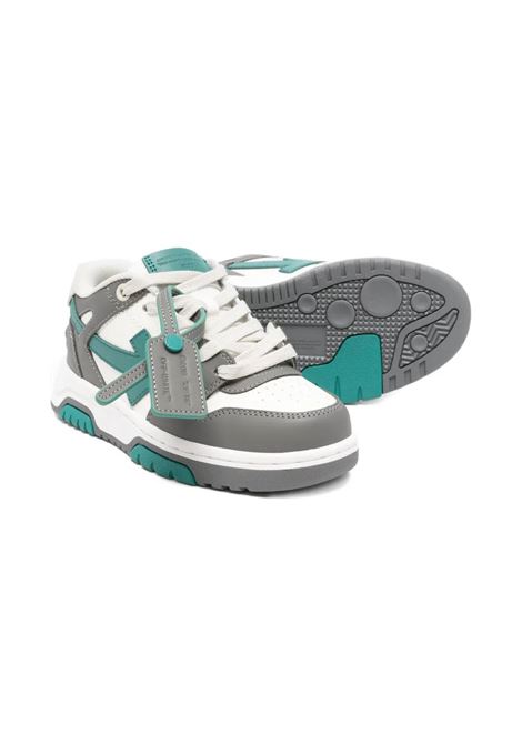 Sneakers con logo OFF WHITE KIDS | OBIA011F25LEA0010107